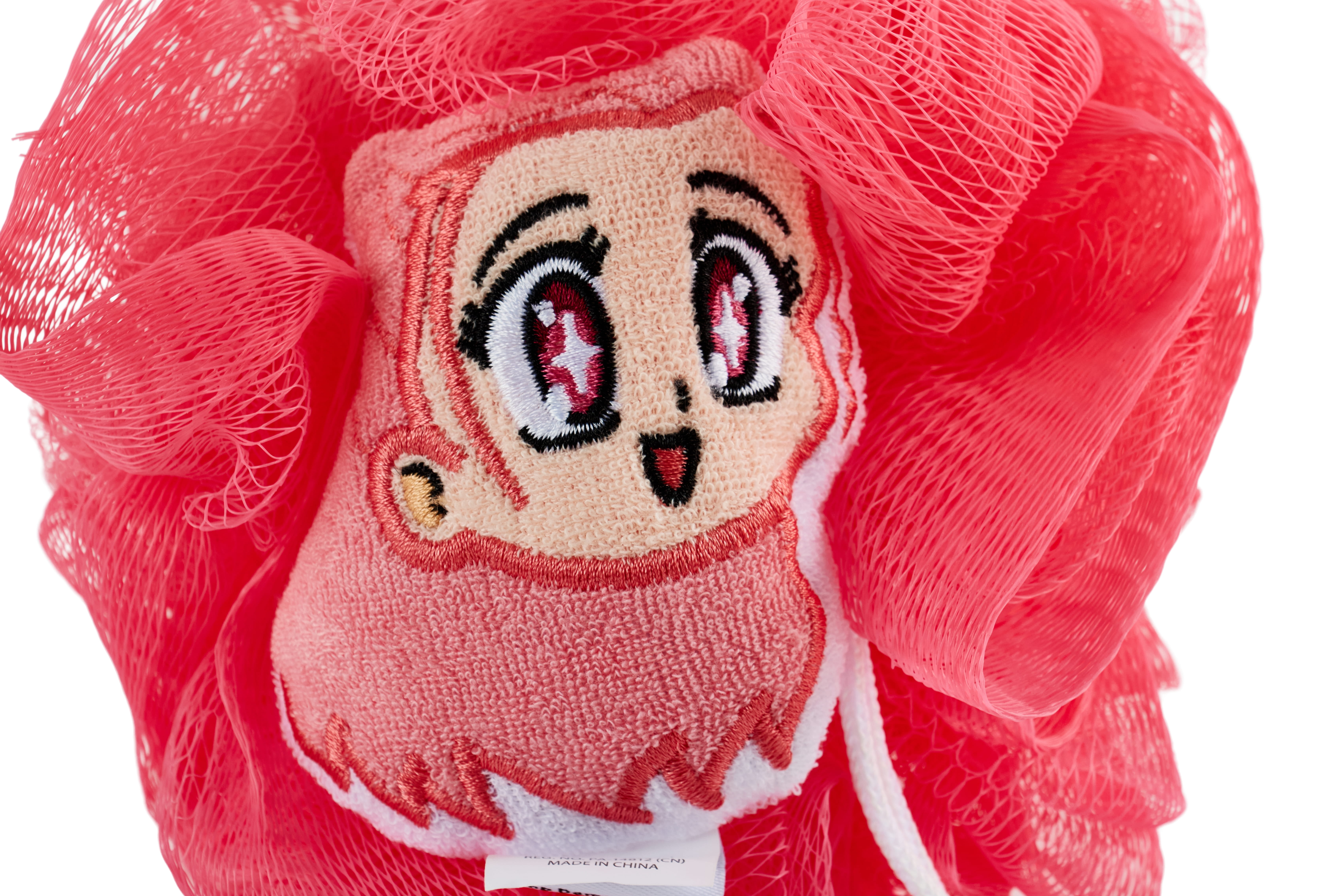 K-Pop Demon Hunters Mira 3D Loofah, Pink, Netflix