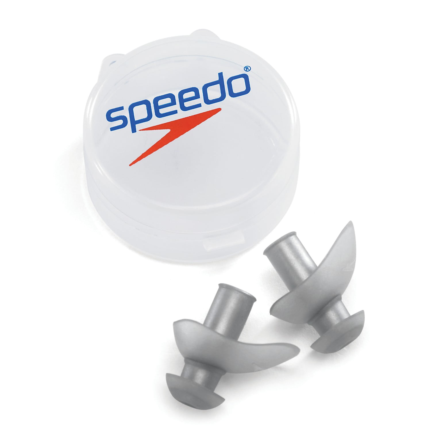Speedo Ergo Ear Plugs, Silver