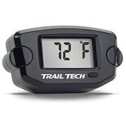 Trail Tech 742-EH1 Black TTO Temperature Digital Gauge 19mm Radiator Hose Sensor