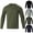 Navy, variant on Men's Long Sleeve Moisture Wicking Athletic Shirts quick drying Shirts Men for Workout Running Hiking Navy 6(M)