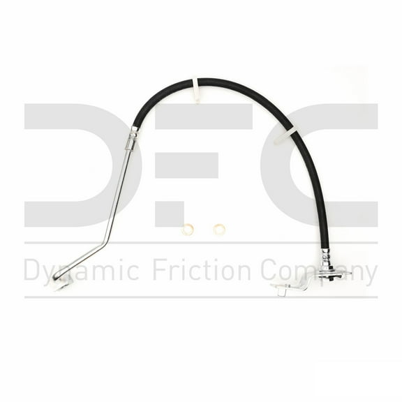 Dynamic Friction Company Brake Line Hose 350-54354 For 1999-2004 Ford F-450 Super Duty, 1999-2004 Ford F-550 Super Duty
