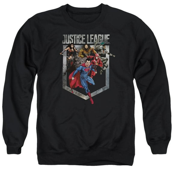Justice League Movie - Charge - Crewneck Sweatshirt - Medium