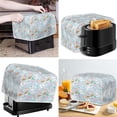 thumbnail image 2 of FKELYI Cartoon Rabbit Toaster Cover Decoration Durable Easter Eggs Kitchen Toaster Covers for Oven & Broiler Foldable Toaster Cover 4 Slice Wide Slot, 2 of 7