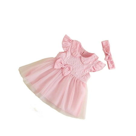 

Cute Plain Peter Pan Collar A Line Sleeveless Baby Pink Baby Dresses (Baby s)