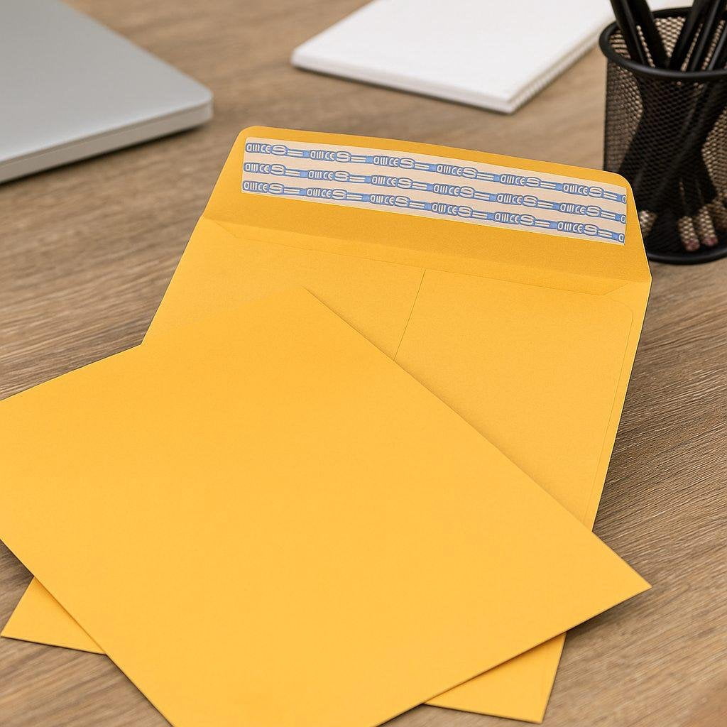 1000 - Pack 10"x13" Kraft Catalog Mailing Envelopes Mailers Peel Self Seal