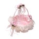 thumbnail image 1 of Colección de cestas de flores con lazo, cesta de encaje con lazo para niña, cesta de mano, cesta de cintas de satén romántica para fiesta de, 1 of 9