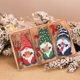 thumbnail image 3 of 12/9 piezas de copos de nieve colgantes de madera para Navidad, adornos colgantes para árbol de Navidad, decoraciones navideñas para el hogar, regalo de Navidad, Año Nuevo 2023, 3 of 5