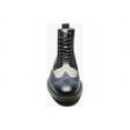 thumbnail image 3 of Stacy Adams Finnegan Wingtip Lace Up Boot Suede Leather Navy Multi 25427-492, 3 of 7