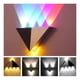 thumbnail image 4 of Yuarrent Lámpara de pared LED con forma de triángulo de 5 LED Luz de noche de pared para el hogar para escaparate de la sala de estar Iluminación y accesorios No.1 Yuarrent HA024519-01, 4 of 5