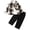 Black, variant on HCNTES Baby Boy Winter Clothes Toddler Boy Outfits Newborn Baby Boy Clothes Infant Boy Outfits Baby Hoodie Romper Fall Winter Baby Clothes for Boy