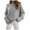 Light Gray, variant on larppty Sweaters for Women 2025 Fall Long Sleeve Casual Loose Fit Knitted Basic Pullover Sweater Tops (Light Gray, L)
