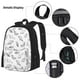 thumbnail image 3 of Disketp Sea Turtle Mochila Estampada de Gran Capacidad con Lonchera y Estuche, Set de 3 Piezas para Estudiantes, 3 of 7
