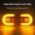 thumbnail image 2 of USB LED Bicycle Bike Indicator Rear Turn Signal Light Wireless Remote Tail Lamp, 2 of 5
