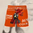thumbnail image 4 of Uinagy Men's Cock Beach Shorts, 4 of 5
