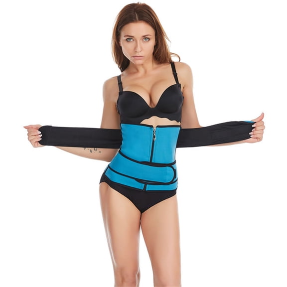 Qepwscx Women Waist Trainer Corset Belt: Under Clothes Sport Long Waist Trainer Belt for Women Man - Waist Trimmers Belt - Body Shaper Workout Corset Tops Shapewear for Women