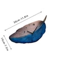 thumbnail image 3 of Reloj de Pared Retro Ganfancp En Forma de Pluma de Madera Mudo Creativo, 3 of 7