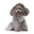 thumbnail image 3 of Desiderio Color estampado de flores ropa para perros ropa para perros ropa para perros verano, 3 of 5