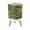 Color 4, variant on Small Trash Can with Lid Scenic Beach Pathway Overlooking Azure Ocean Palm Trees 1.8 Gallon Dog Proof Trash Can Round Garbage Can Waste Bin Wastebasket for Bathroom Bedroom Living Room
