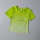 thumbnail image 5 of Camiseta de Yoga sin costuras para mujer, Top corto de manga corta para Fitness, camisetas de entrenamiento, ropa de gimnasio para mujer, camisetas deportivas con gradiente para correr, 5 of 5