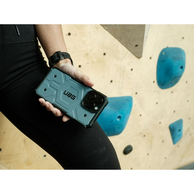 URBAN ARMOR GEAR Pathfinder Clear Case + Wrist Lanyard For IPhone - MagSafe Compatible, Military Drop Tested