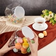 thumbnail image 3 of 2Pcs Hexagonal Plastic Candy Jar Clear Cookie Containers for Snacks 6.3x4.1x7 inch Clear Wide Mouth Storage Display Jar for Laundry Detergent Kitchen Buffet Snack Display Party Bar, 3 of 6