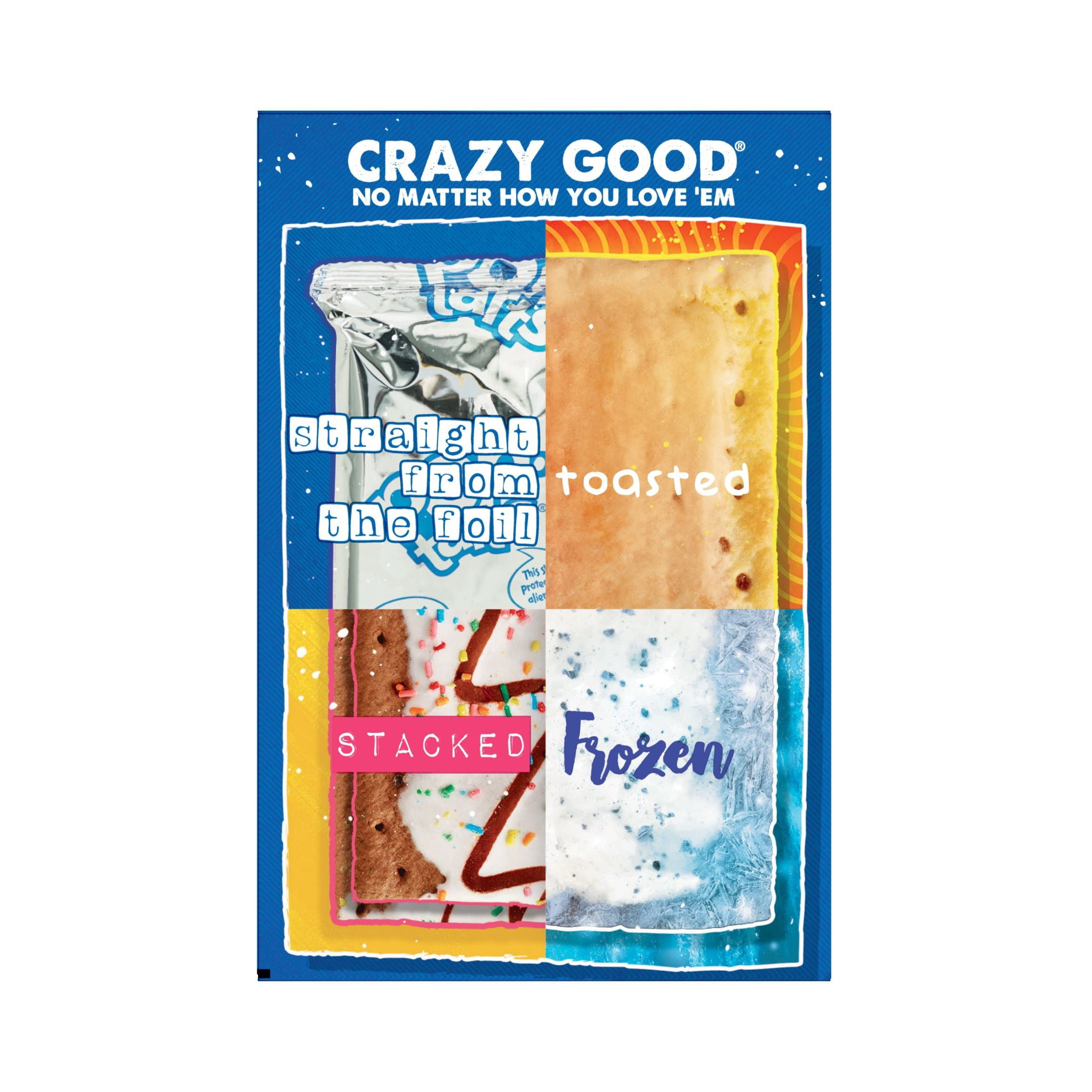 Pop-Tarts Breakfast Toaster Pastries, Frosted Strawberry Flavored, 14.7 oz 8 Ct