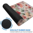 thumbnail image 6 of Pink and Purple Flowers&nbsp;pad Mousewaterproof,rubber+multispandexnon Slip Gaming Mouse PadDesk Pad for Office Home Game 31.5x15.7inches, 6 of 7