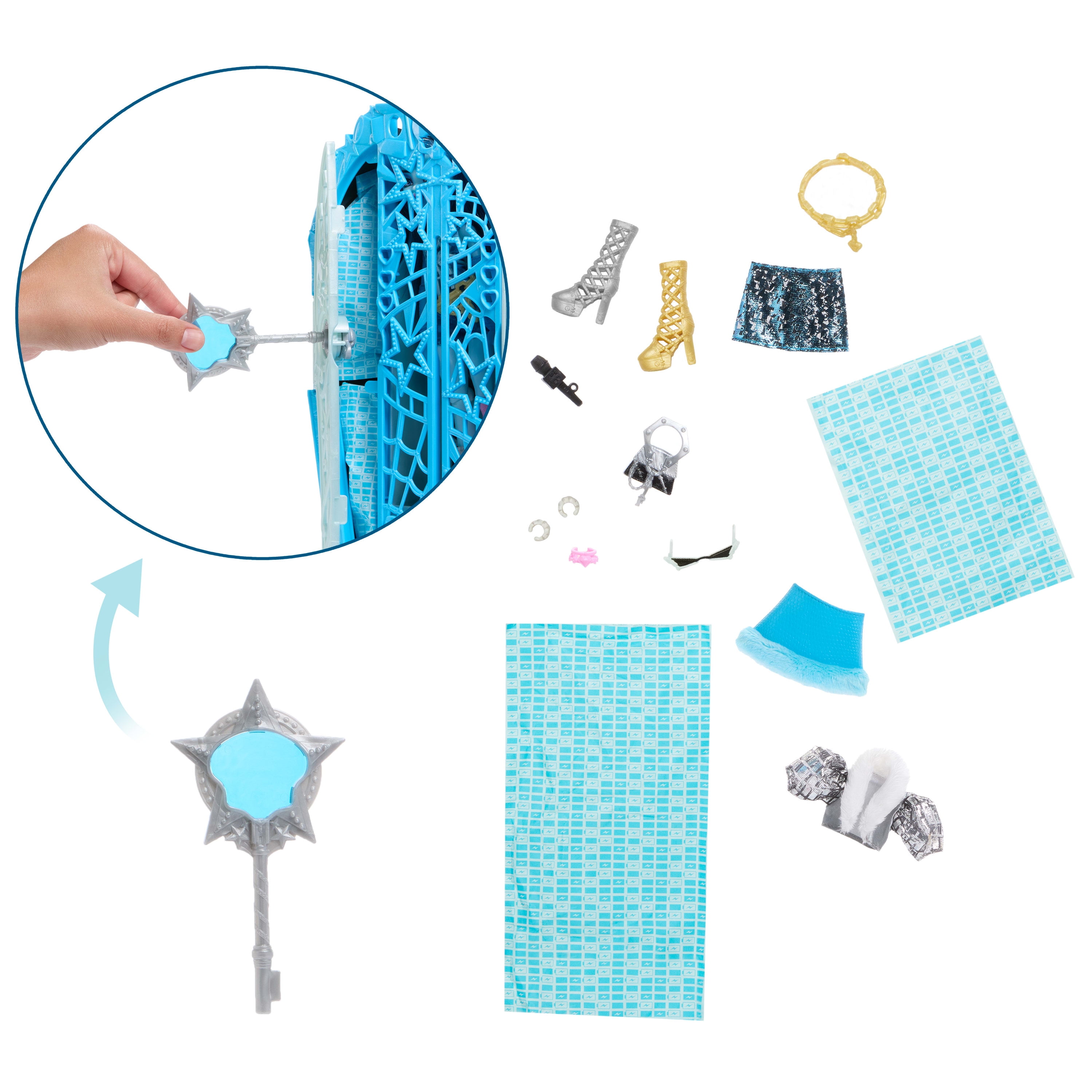 Monster High-Monstrueux Secrets Frankie Stein-Coffret