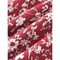 thumbnail image 5 of HIMONE Robe Maxi Bohème d'Été à Épaules Dénudées pour Femmes, Imprimé Floral, Longue Robe de Plage Fendue, Grande Taille, Robe de Bal, 5 of 5