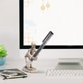 thumbnail image 1 of Desktop Decor Pen Holder Skeleton Pencil Holder Bracket Resin Creative Desktop Pen Storage Rack Organizer Makeup Brush Display Stand For Halloween Home, 1 of 4