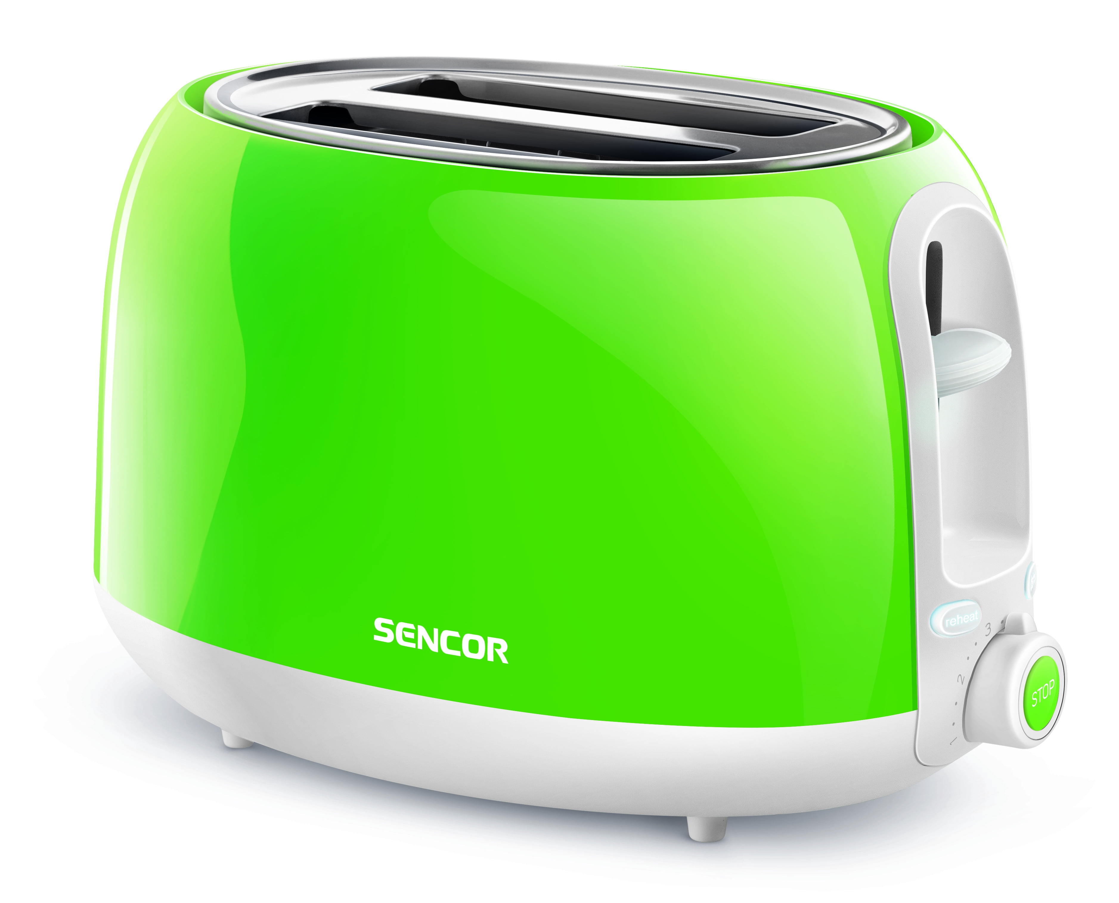 Sencor STS2701GR 2slot Toaster, Green