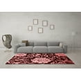 thumbnail image 3 of Ahgly Company Indoor Rectangle Abstract Red Contemporary Area Rugs, 2' x 5', 3 of 4