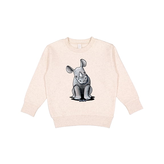 Inktastic Curious Rhinos Toddler Sweatshirt