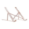 thumbnail image 1 of Amdohai Support d'Ordinateur Portable Réglable à 6 Niveaux, Support d'Ordinateur Portable Portable en Alliage d'Aluminium, Support Pliable pour Carnet, Or Rose, 1 of 7