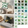 2024 Green Botanical Jungle Collect Design Pillowcase Sofa Cushion