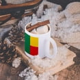 thumbnail image 6 of 3dRose, Flag of Benin - Countries of West Africa national world flags - Beninese colors red yellow green, 11oz Magic Transforming Mug, 6 of 8
