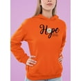 thumbnail image 2 of Hope Hold On Pain Ends Hoodie Women -Image by Shutterstock, Female 5X-Large, 2 of 4