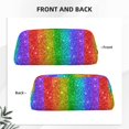 thumbnail image 3 of Goofa Glitter Rainbow Pattern Leather Pencil Case, Pencil Pouch, Pencil Bag, Pen Case, Pen Pouch, Pen Bag, Pencil Pouches, Pencil Bags,College Pencil Case, 3 of 7