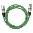 thumbnail image 3 of Cable de extensión de audio XLR macho a XLR hembra, 6 unidades, 1 m, cable de micrófono balanceado (azul, rojo, naranja, amarillo, verde y morado, 1 unidad cada uno), 3 of 6
