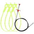 thumbnail image 1 of Unique Bargains Outil de Débouchage de Drain 2m Déboucheur en Acier Inoxydable & 3 Pcs Déboucheur PP Vert, 1 of 4