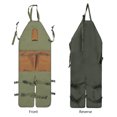 thumbnail image 4 of Delantal de jardín Inteprter tela Oxford con bolsillos para herramientas Protector de piernas ajustable, 4 of 6