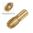 thumbnail image 4 of Uxcell 1mm Brass Drill Chucks Collet Bit Sets for Rotary Tools, 4.8mm Shank 15 Pack, 4 of 6