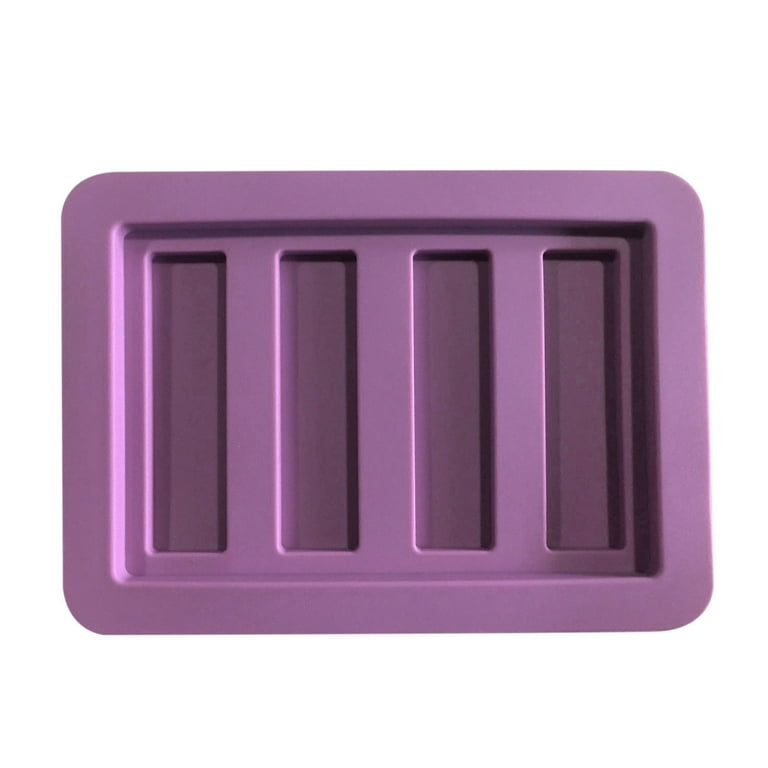 Butter Mold Tray With Lid & 4 Large Storage Silicone Butter Stick Mold  Container Valentines Molds