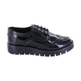 thumbnail image 2 of Zapato Escolar Coqueta para niña en charol negro Florence con agujeta, 2 of 4