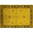 thumbnail image 1 of Ahgly Company Indoor Rectangle Oriental Yellow Industrial Area Rugs, 8' x 12', 1 of 4