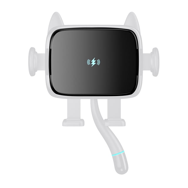 Yeacher Chargeur de Voiture Sans Fil 15W Auto-Serrant Support de Téléphone pour Évent d'Air Compatible