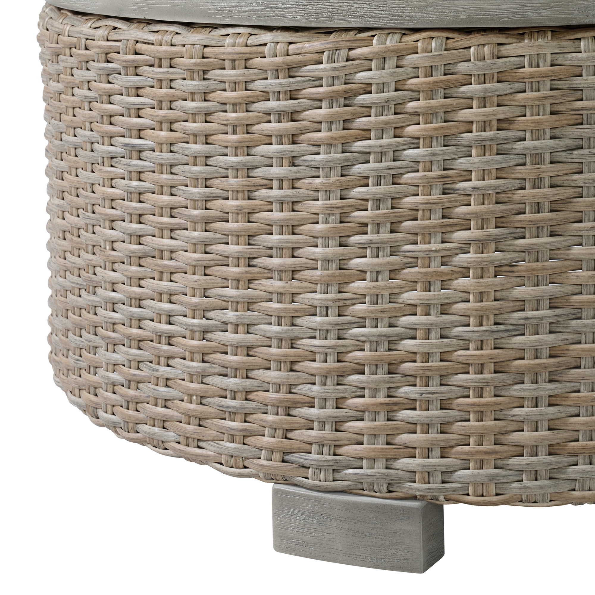 Picket House Furnishings Camal Round Coffee Table - Tan