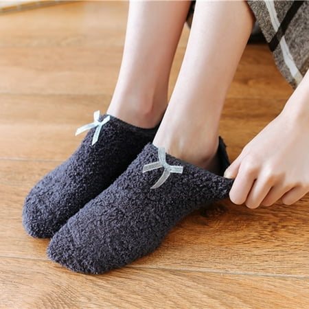 

Beechoice Womens Crew Socks Casual Knit Cotton Comfy Breathable Warm Dress Socks for Girls