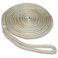 thumbnail image 1 of SeaSense 3/8" x 20' Double Braid Nylon Dockline, Gold/White, 1 of 3