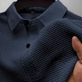 thumbnail image 6 of Dresfit Breeze Polo Shirts Mens Short Sleeve Button Down Shirts 2026 Summer Cooling Lapel Gym T Shirts Quick Dry Elastic Waist Breathable Polo Shirt M, 6 of 7